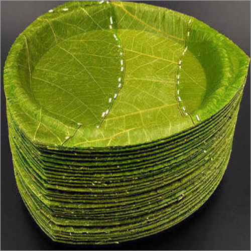 Banana Round Leaf Plate