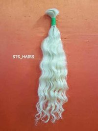 Straight Blonde Bulk Hair Extension