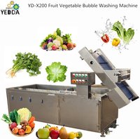 Automatic Fruit Vegetable Bubble Ozone Washing Machine