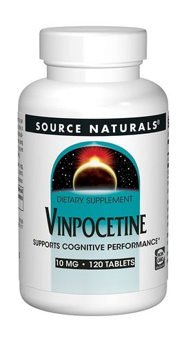 Source Naturals Vinpocetine 10 Mg 120 Tablets Efficacy: Promote Healthy & Growth