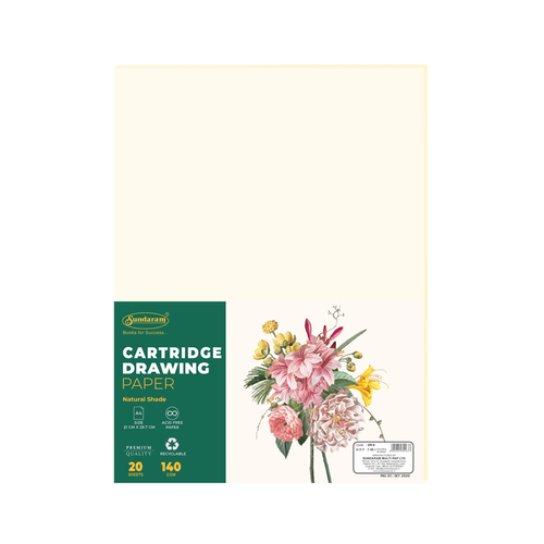 A4 Cartridge Drawing Paper 40 Pages
