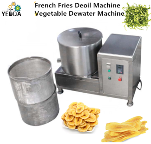 French Fries Deoil Machine Vegetable Dewater Machine Capacity: 200-500 Kg/Hr