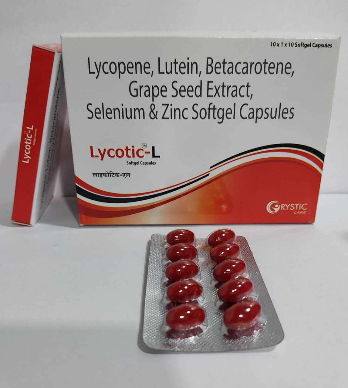 Lycopene Multivitamin Multimineral Softgel Capsules