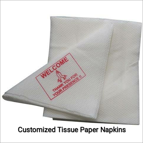 Customized Tissue Paper Napkins By URBAN NEEDS