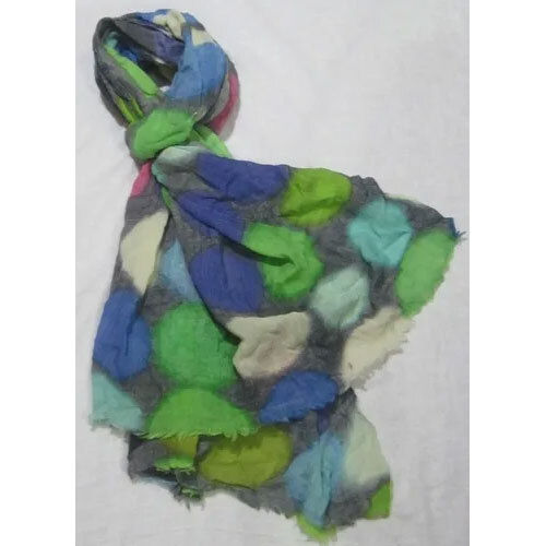 Digital Printed Wool Shawl