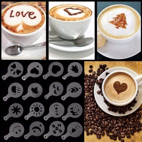 Coffee Stencil Set By NEWVENT EXPORT