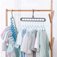 Rotatable Space Saver Hanger For Clothes
