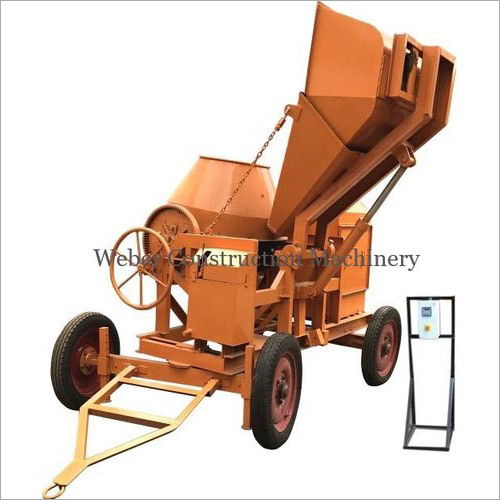 10-7 Cft Digital Hopper Concrete Mixer For Construction Use