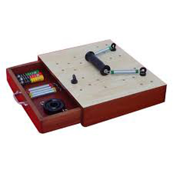 Hand Gym-kit Board - Laminated Exercise Board 38cm x 30cm x 8cm High | Features 26 Fixation Holes, Drawer Storage, 3 Tension Springs, Grip Roller, Finger Disc