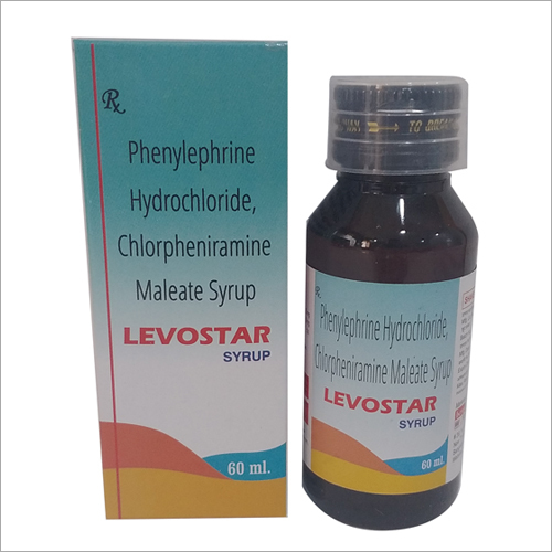 60 ml Phenylephrine Hydrochloride Chlorpheniramine Maleate Syrup