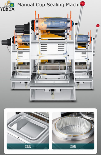 Fruit Salad Container Sealing Machine