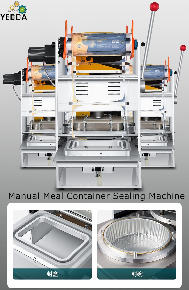 Fruit Salad Container Sealing Machine