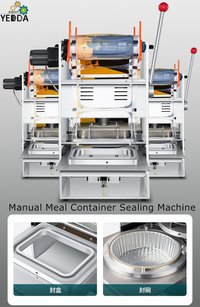 Fruit Salad Container Sealing Machine