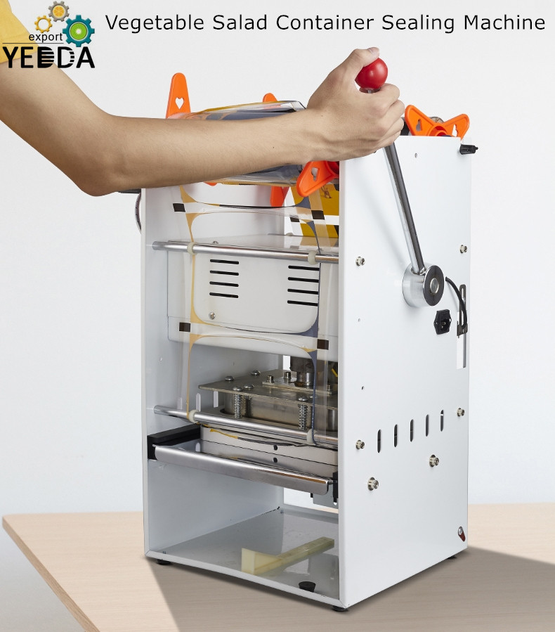 Vegetable Salad Container Sealing Machine