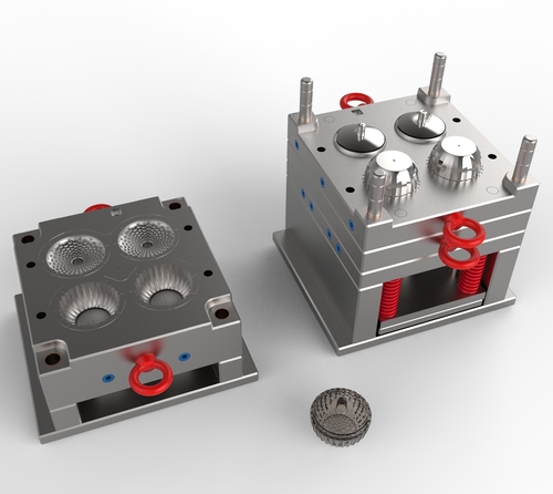 Plastic Sugar Box Mould Cavity: 2+2 Cavity