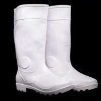 White Boots For Meat Industry