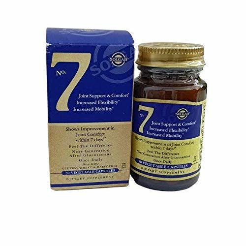Solgar No. 7 Joint Support And Comfort 30 Vegetable Capsules Efficacy: Promote Healthy & Growth