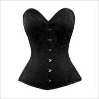 Plus Size Brown Satin Double Bone Burlesque Underbust Corset – CorsetsNmore