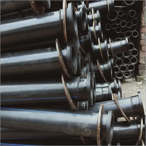 160 MM PE 80 PN 6 HDPE Pipe - 160 mm Diameter, 6 m Length, Black, Round, 9.5 mm Thickness | Ideal for Architectural, Hydraulic, Oil, Structure Applications