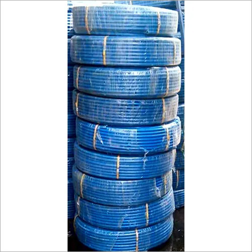 20 MM MDPE Pipe - 20 Millimeter Diameter, Blue Color, Round Shape , Male Connection, Length Per Requirement, 2-Year Warranty