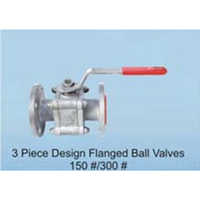 1,2,3 Pc Design Flanged Ball Valves