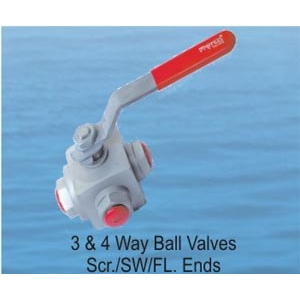 3 and 4 Way Ball Valves By Shenco Valves Pvt. Ltd.