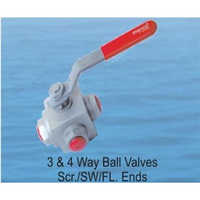 3 and 4 Way Ball Valves