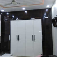 White Wooden Wardrobe