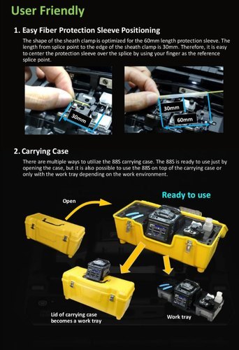 Fujikura 88S Optical Fiber Fusion Splicer