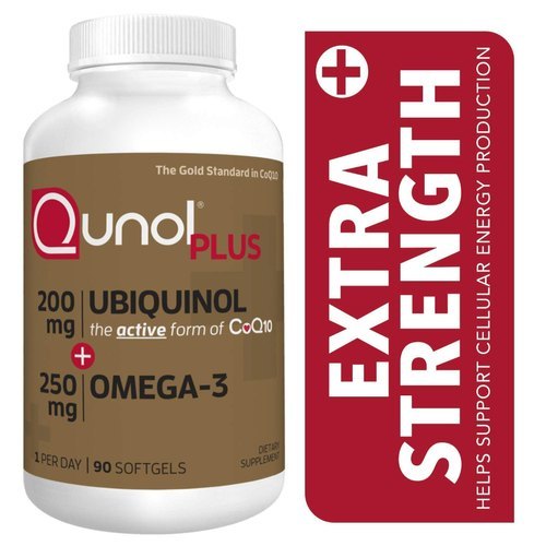 Qunol Plus Ubiquinol 200 Mg With Omega-3 90 Softgels Efficacy: Promote Healthy & Growth
