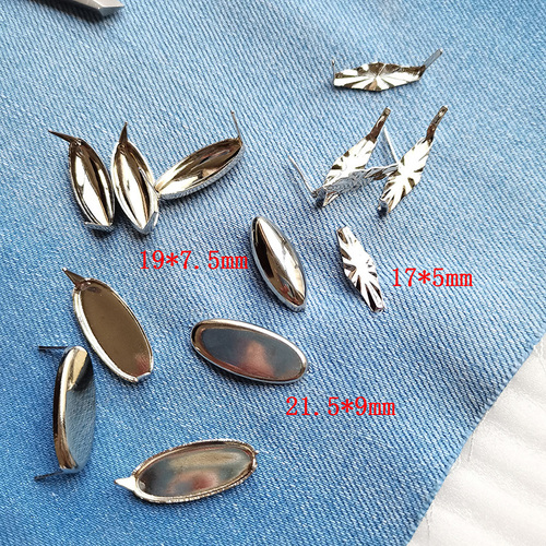 Nickel New Style Fashion Brass Quality Stainless Finished Claw Nail Button/Rivet For Garment Accessories Belt/Jacket
