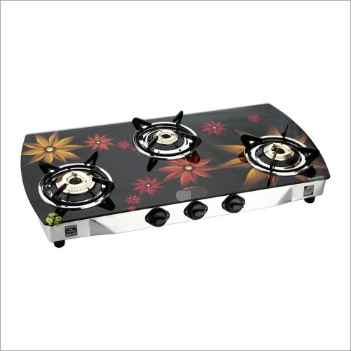 Flower 3 Burner Gas Stove