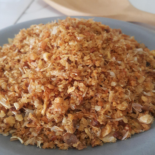 Fried Garlic - Yellow Dried Garlic | Food Grade, 12 Months Shelf Life, Nutrient-Rich Health Benefits