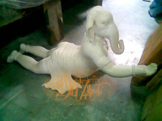 Grc Child Ganesha Sculpture