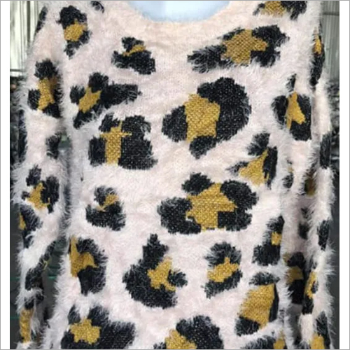 Used Printed Ladies Sweater By AMAR INTERNATIONAL