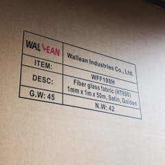 0.8mm thickness HT800 Heat treated (Caramelized) fiberglass fabric
