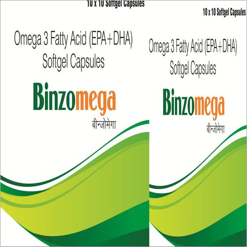 Omega 3 Fatty Acid EPA and DHA Softgel Capsules