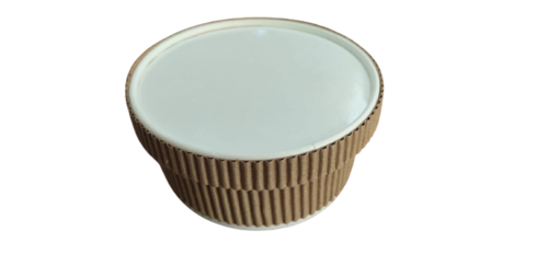 250ml Paper Ripple Container With Lid