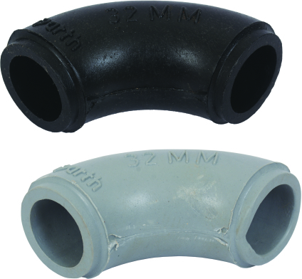 PP But Weld Type Moulded Elbow