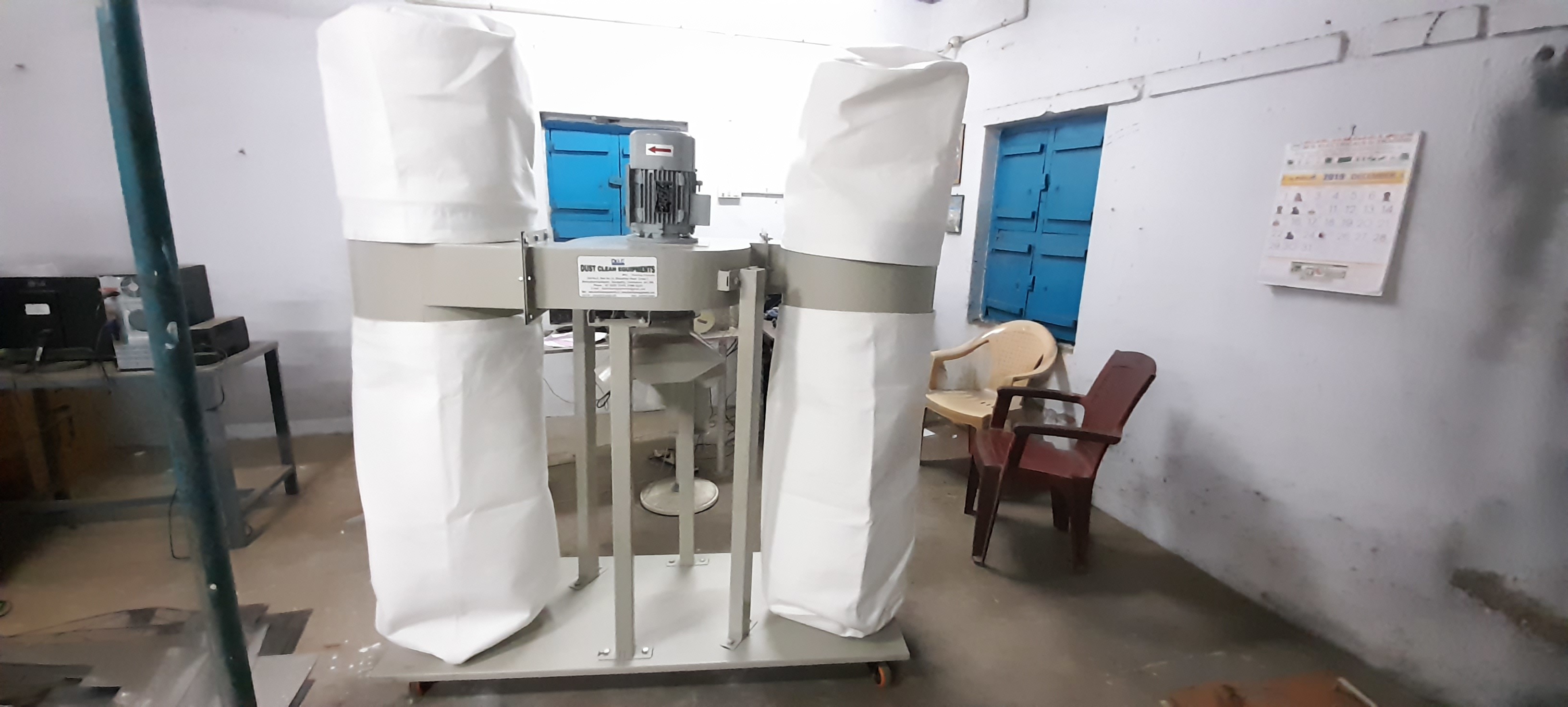 Double Pair Bag Wood Dust Collector
