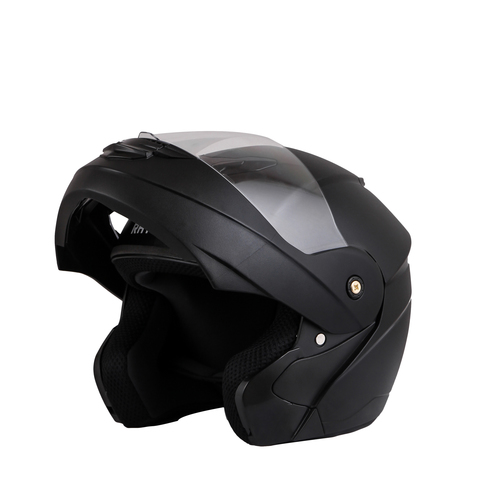 Black Full Face Bike Helmet