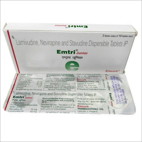 Lamivudine Nevirapine And Stavudine Dispersible Tablets By AMISON OVERSEAS PRIVATE LIMITED