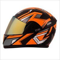 Zora Pro Graphic Print Full Face Bike Helmet