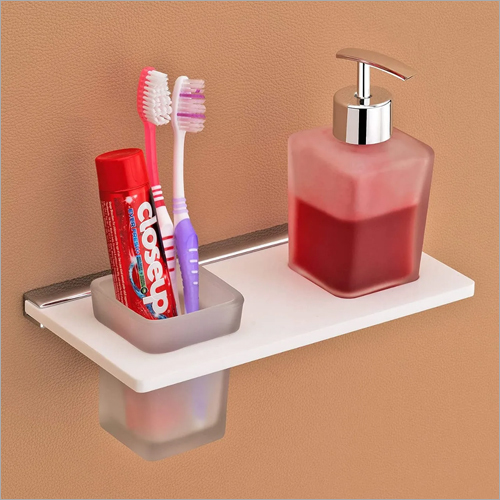 Bath Tumblr Holder With Dispenser