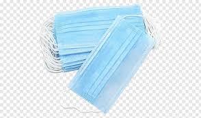 3 Ply Surgical Mask - Spun Bound Material, 17x9 cm Size, Blue Color | ISO & CE Certified for Male Use