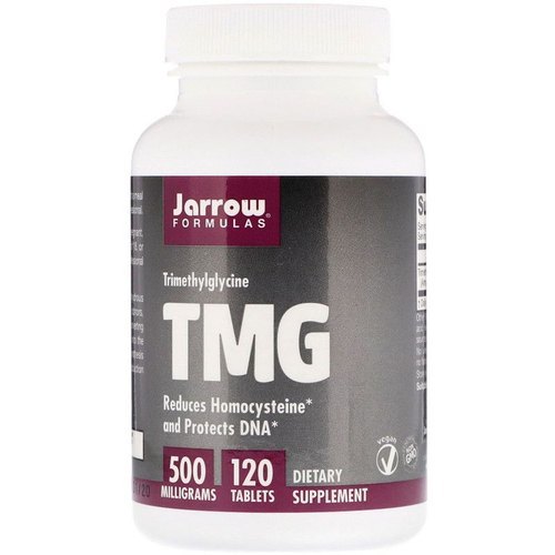 Jarrow Formulas Tmg 500 Trimethylglycine 120 Easy-Solv Tablets Efficacy: Promote Healthy & Growth