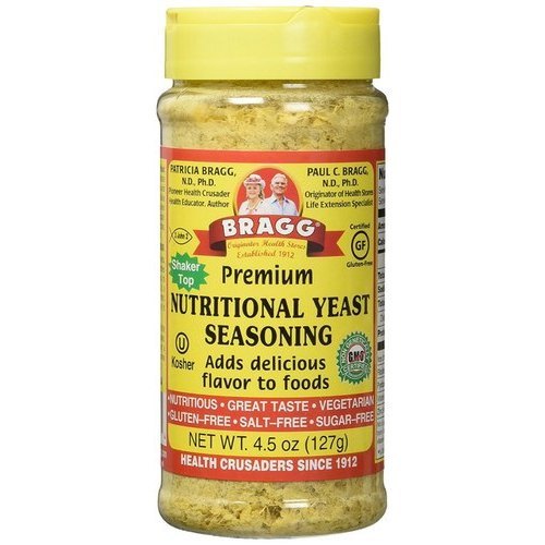 Bragg Premium Nutritional Seasoning Yeast 4.5 Oz (127 Grms) Powder Efficacy: Promote Healthy & Growth