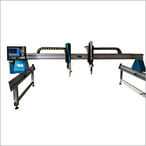 Blue Mini Gantry Cnc Flame Plasma Cutting Machine