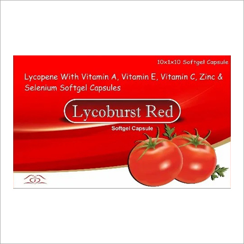 Lycopene With Vitamin A Vitamin E Vitamin C Zinc And Selenium Softgel Capsules