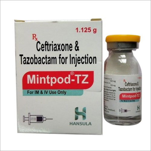 Ceftriaxone And Tazobactam For Injection